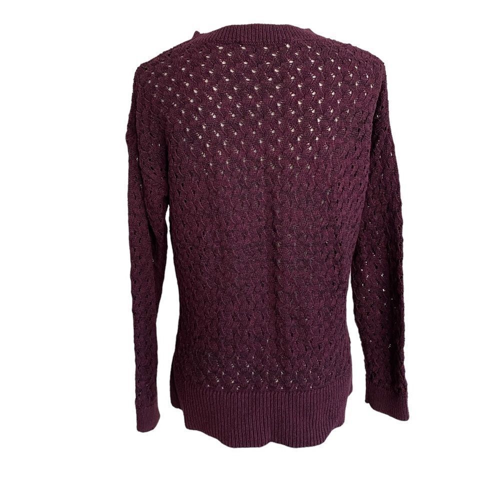Loft
Maroon Knit High-Low Sweater Size M - Picture 2 of 6